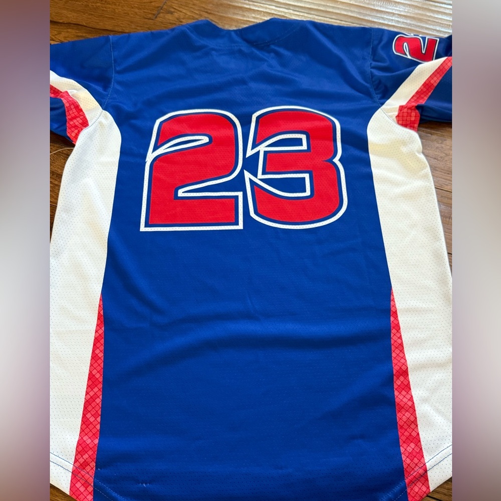 NEW Boombah Toronto Blue Jays #23 Baseball Shirt Jersey Youth 2XL - Picture 7 of 7